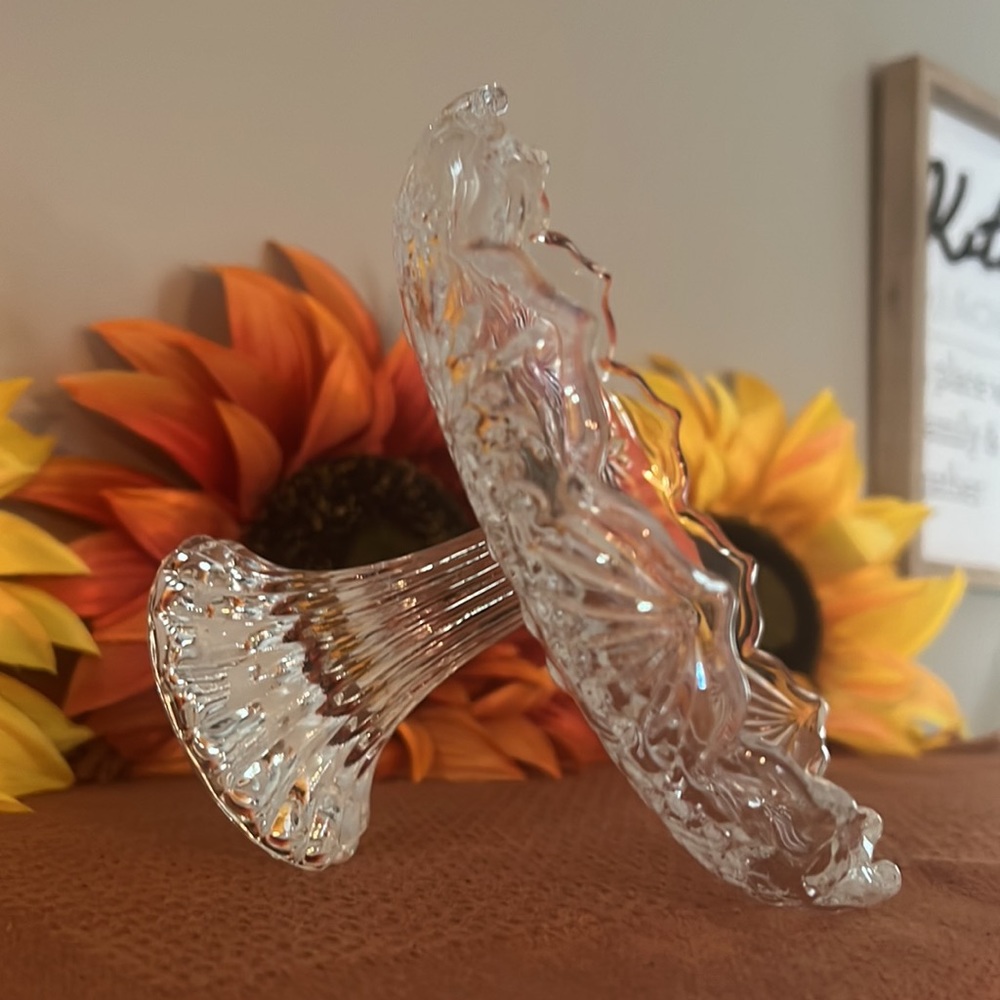 Mikasa snowflake glass decor christmas decor - Picture 4 of 7